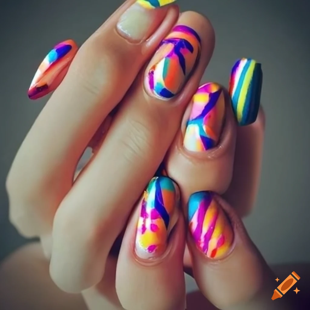 Sensationail Geometric Nail Art | nailedthepolish