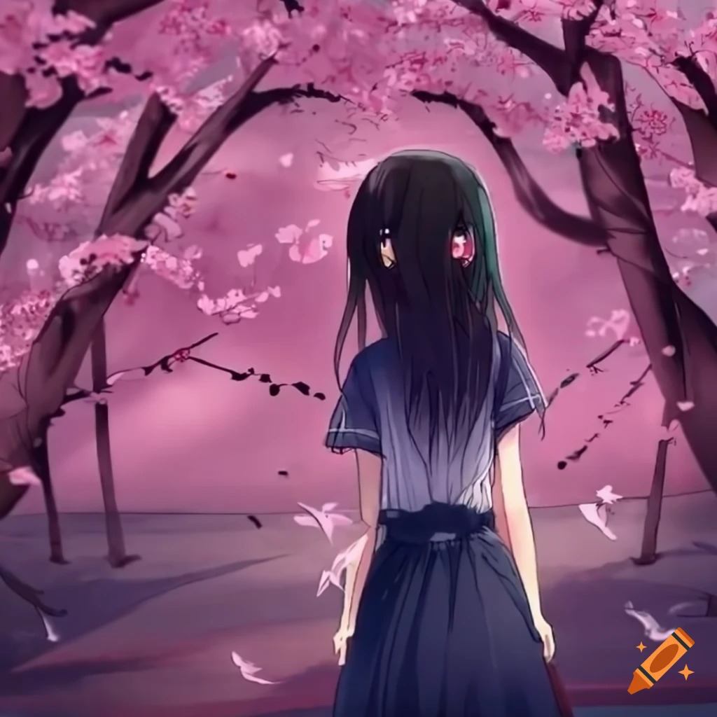 Anime : Dark Lonely Anime Girl, Anime Girl Alone Light HD phone wallpaper |  Pxfuel
