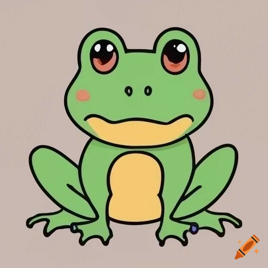Funny Cartoon Frog Drawing, Funny And Cute Cartoon - Frog Png Cartoon -  Free Transparent PNG Download - PNGkey