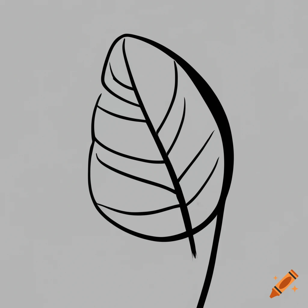 leaf style unique butta sketch design - Designsketch.in