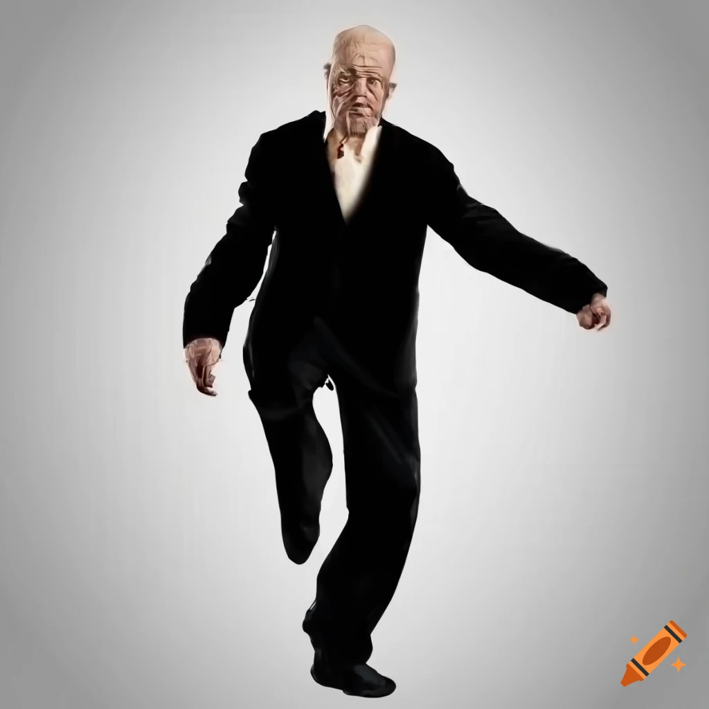 old man dancing