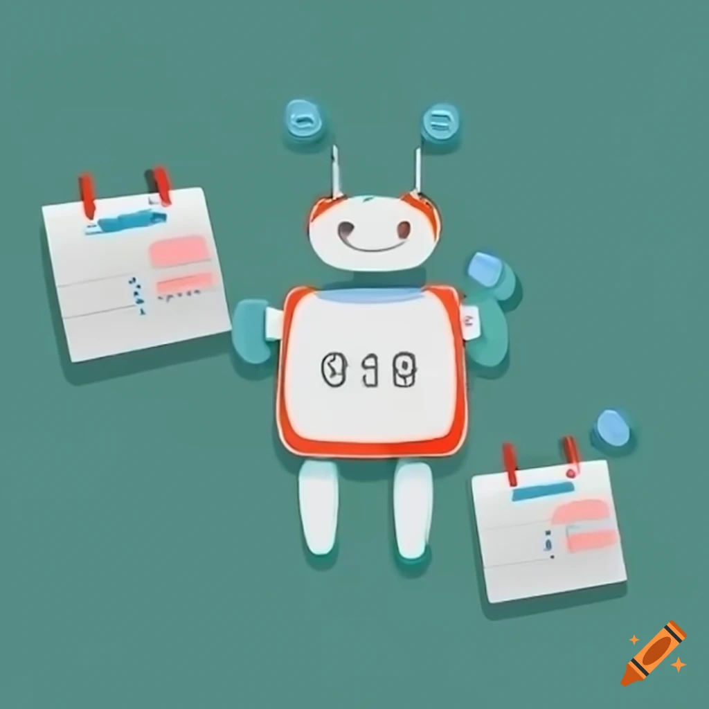a-chatbot-working-out-with-weights-and-a-calendar-on-the-wall-in-the-back