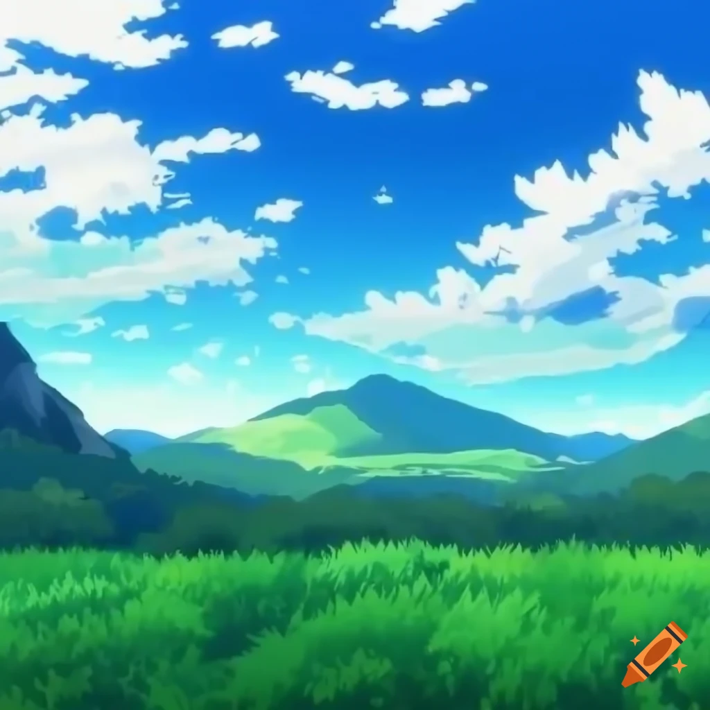 Anime Landscape HD Wallpaper by Y-K