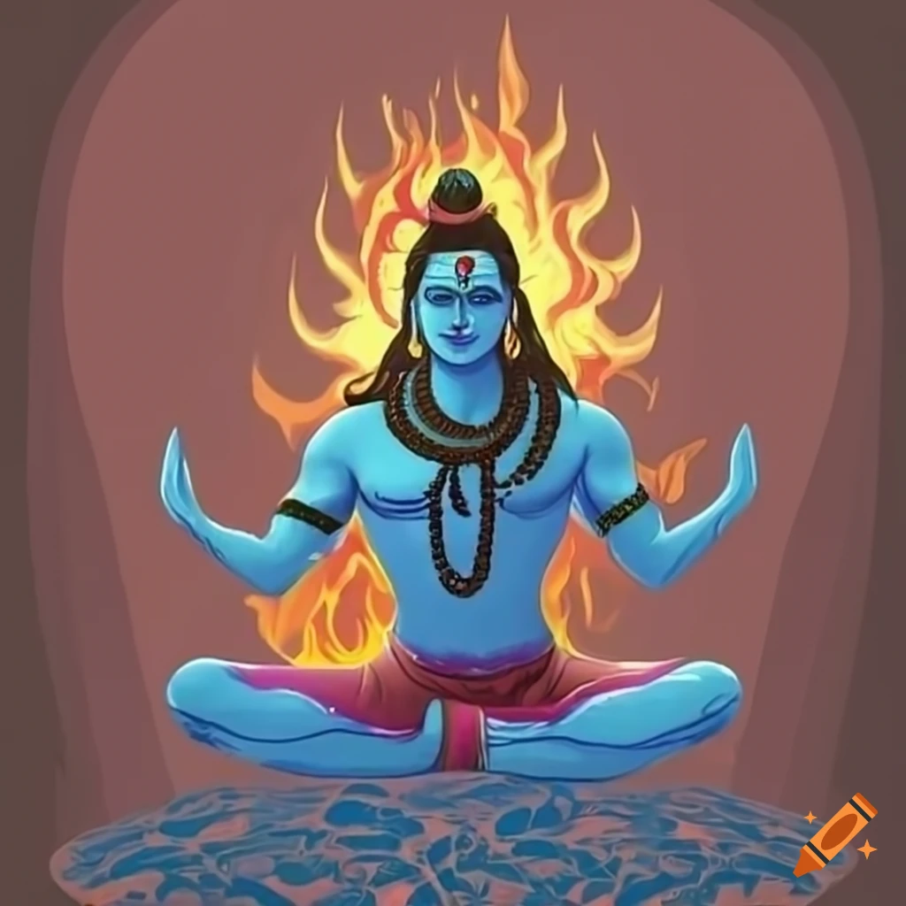 Shiva Meditation Stock Illustrations – 1,895 Shiva Meditation Stock  Illustrations, Vectors & Clipart - Dreamstime