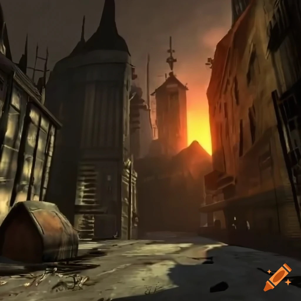 Half life 2 beta dark city 17 on Craiyon