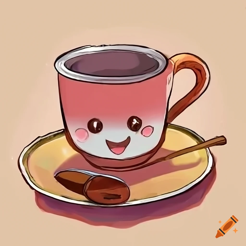Cute Tea Drawings 