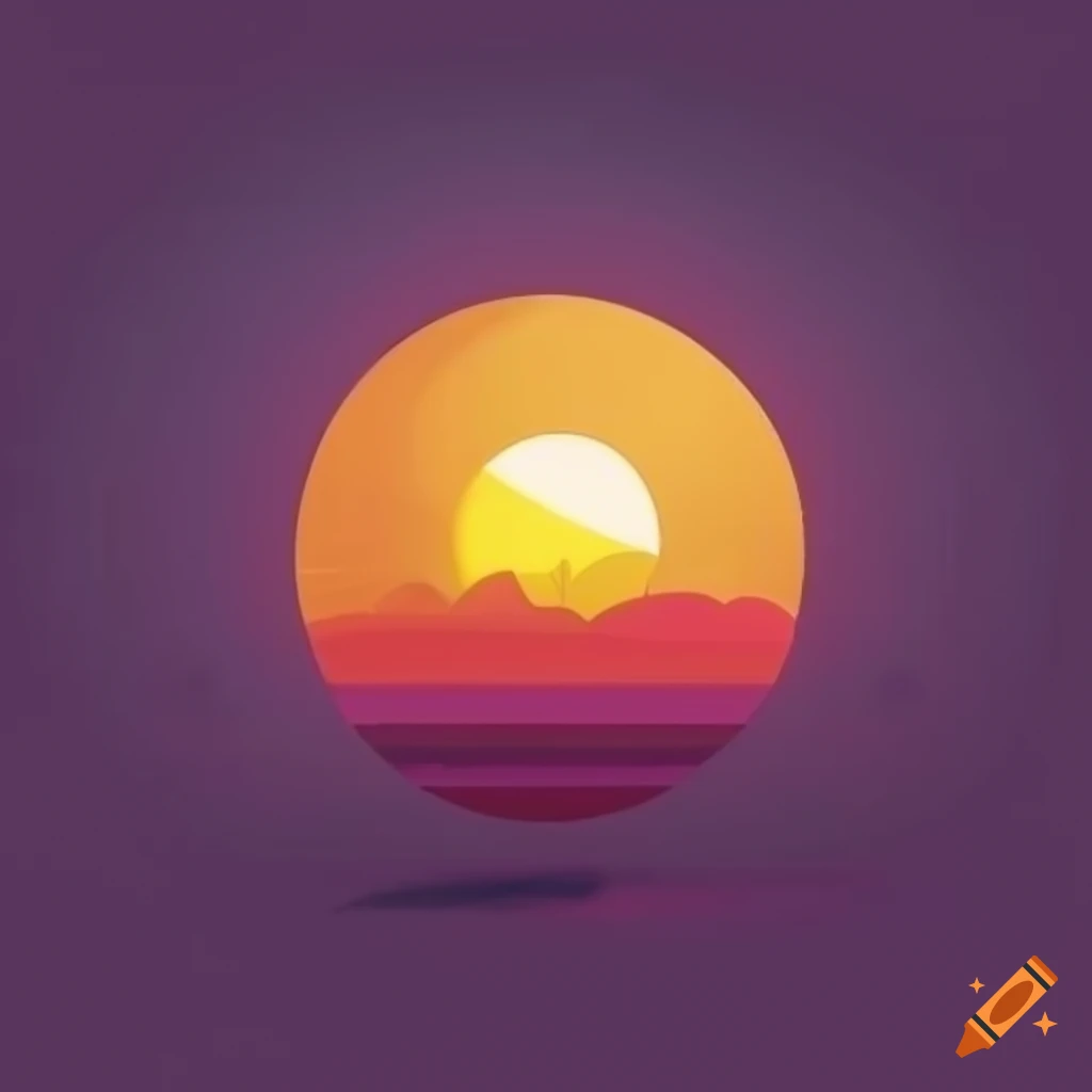 Sunset Logo Design Vector Stock Illustration - Download Image Now - Beach,  Logo, Icon Symbol - iStock