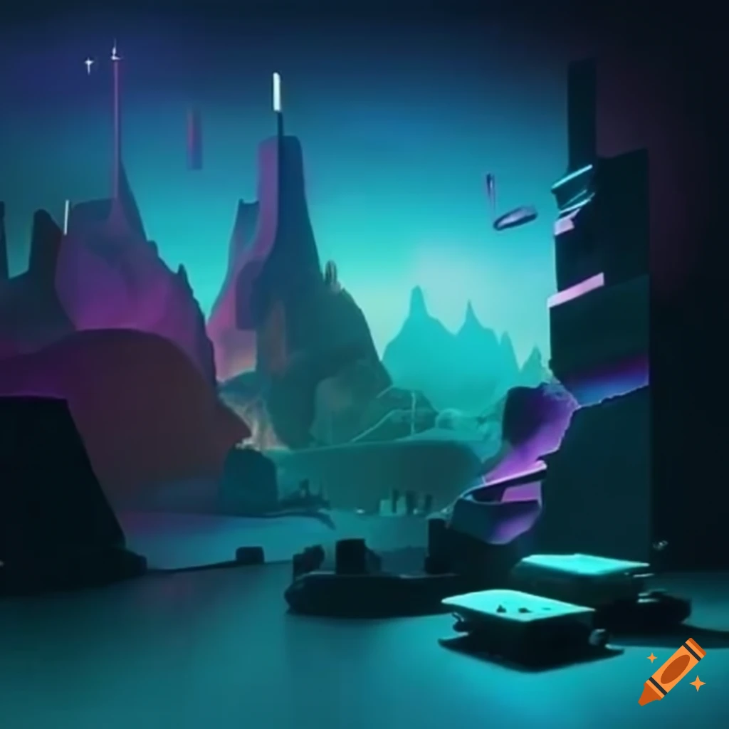 009 sound system dreamscape on Craiyon