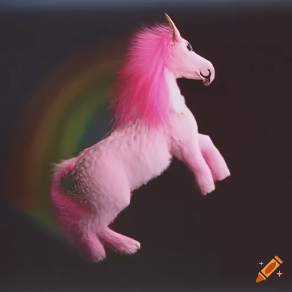 Free: Pink Fluffy Unicorns Dancing On Rainbows Pink Fluffy