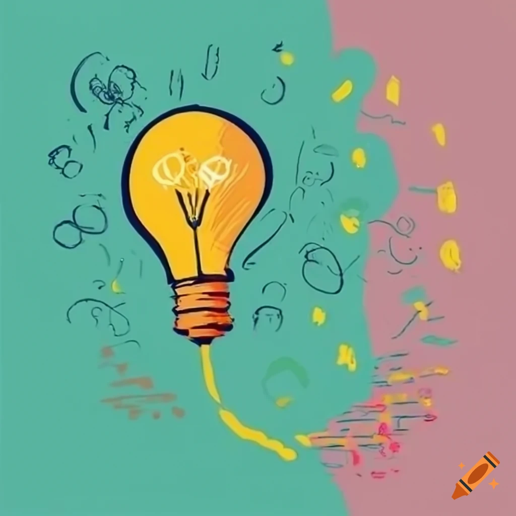 Creative Light Bulb With Drawing Business Strategy Plan Concept Idea,  Vector Illustration Modern Template Design Royalty Free SVG, Cliparts,  Vectors, and Stock Illustration. Image 18309284.