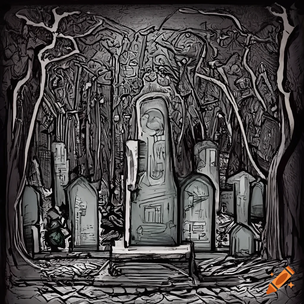Looking for a skull blended in with treeline/graveyard imagery for a  forearm tattoo. Skull preferably up top. Any ideas? : r/DrawMyTattoo