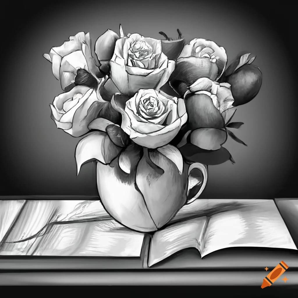 Rose Flower Sketch Stock Illustration - Download Image Now - Art, Beauty,  Blossom - iStock