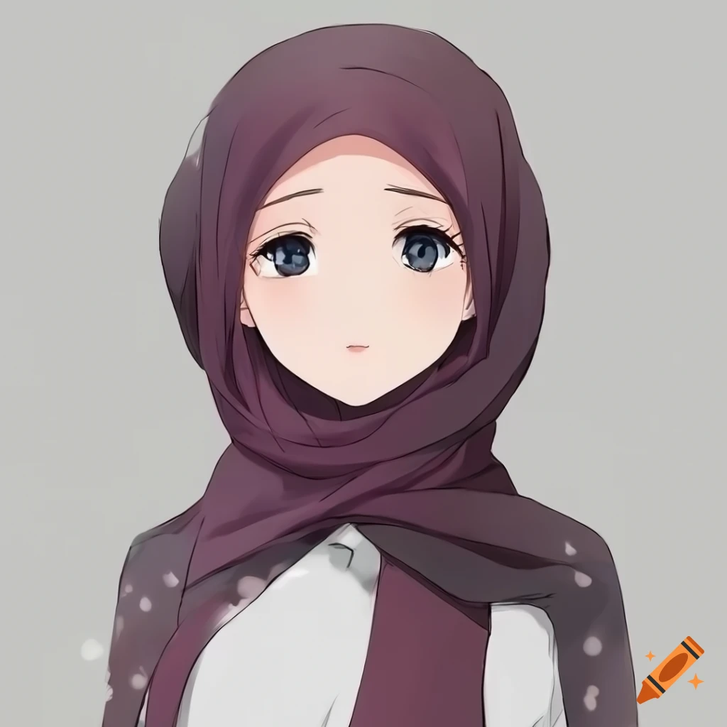 anime :: art :: girl :: scarf :: skirt :: snow :: cold :: cute - JoyReactor