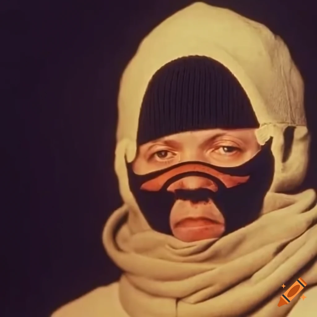 French movie from the 70's. write it like a poster. a robber man in a