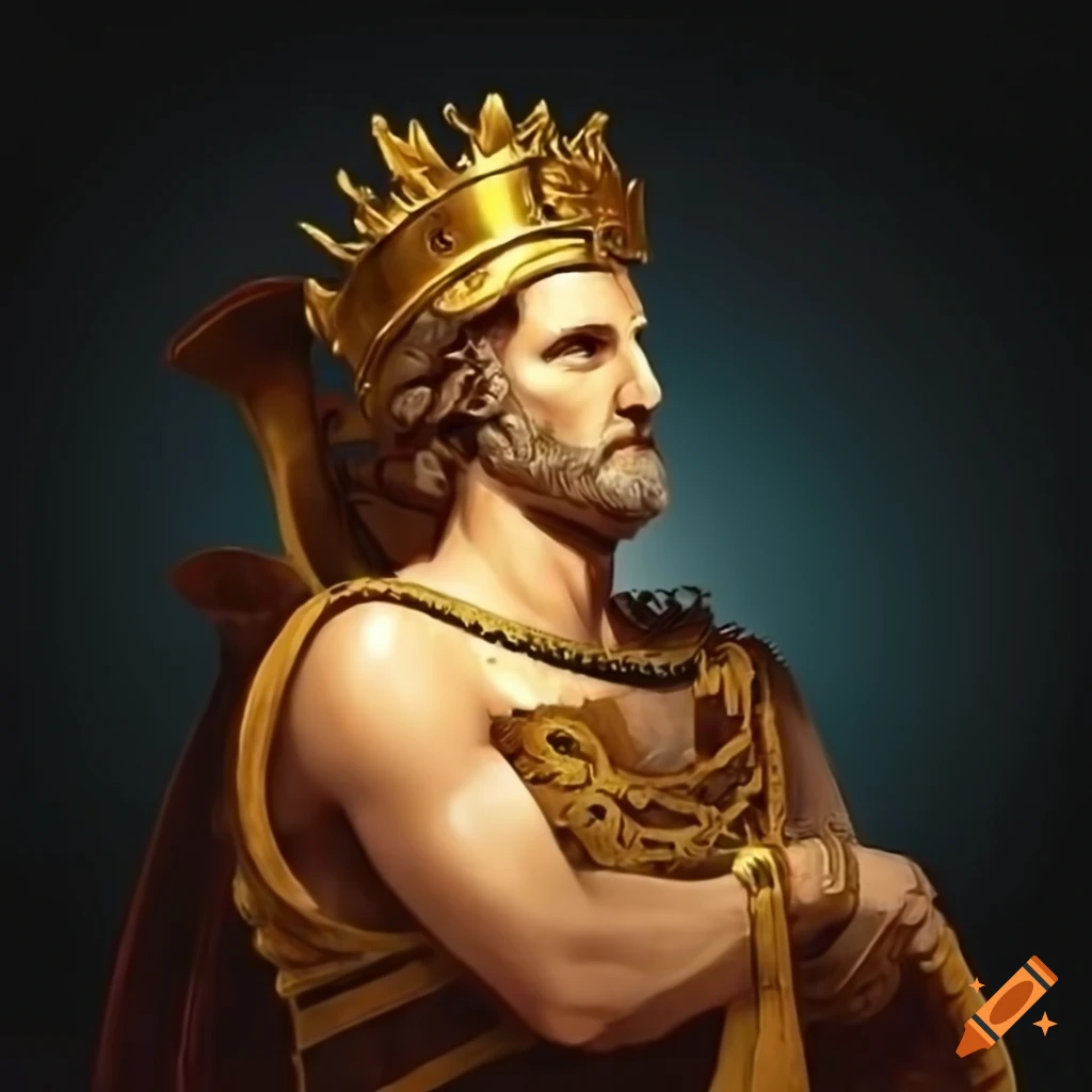 ancient greek king crown