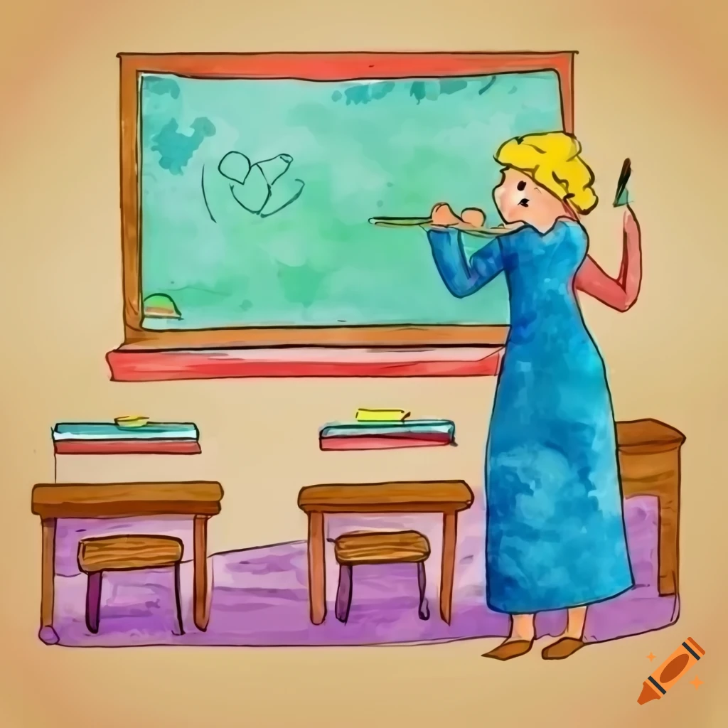 School Teacher Or Student Drawing A Class Schedule Stock Illustration -  Download Image Now - Personal Organizer, Education, Classroom - iStock