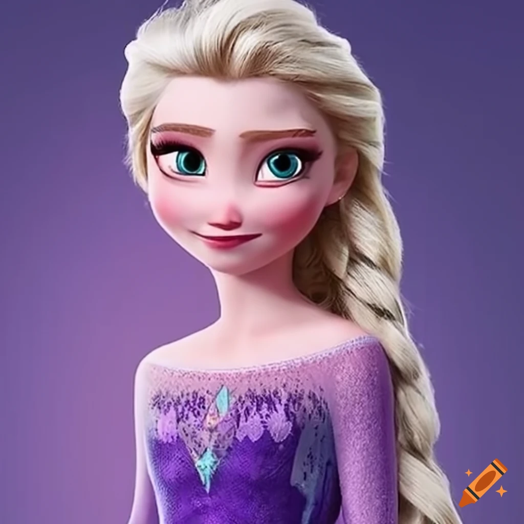 Elsa on Craiyon