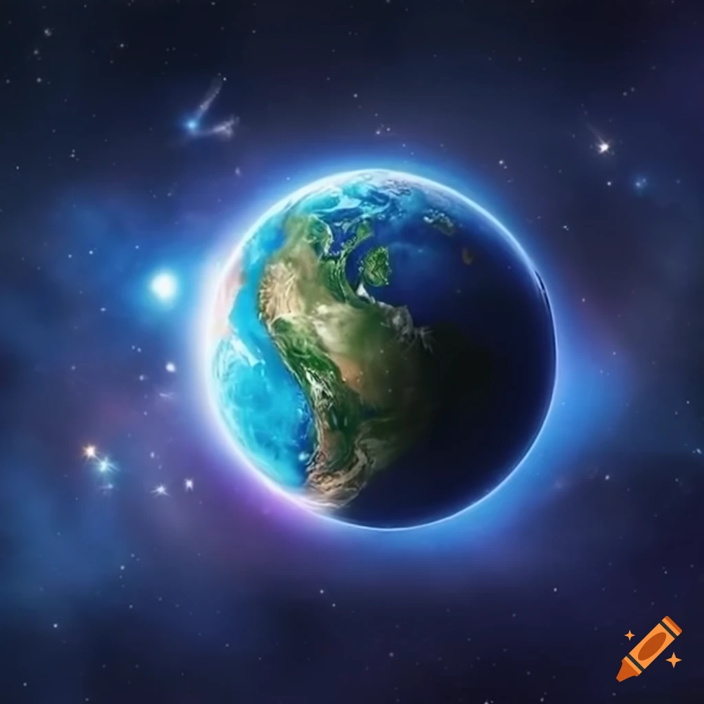 Magic earth fantasy start space on Craiyon