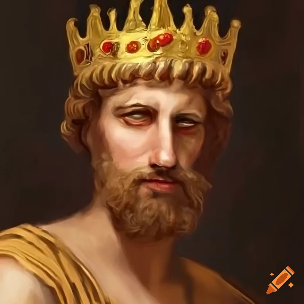 ancient greek king crown
