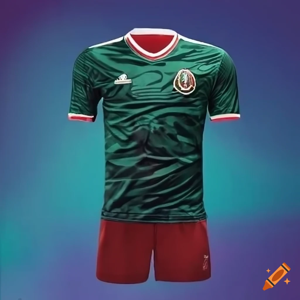 Mexican soccer jersey on Craiyon