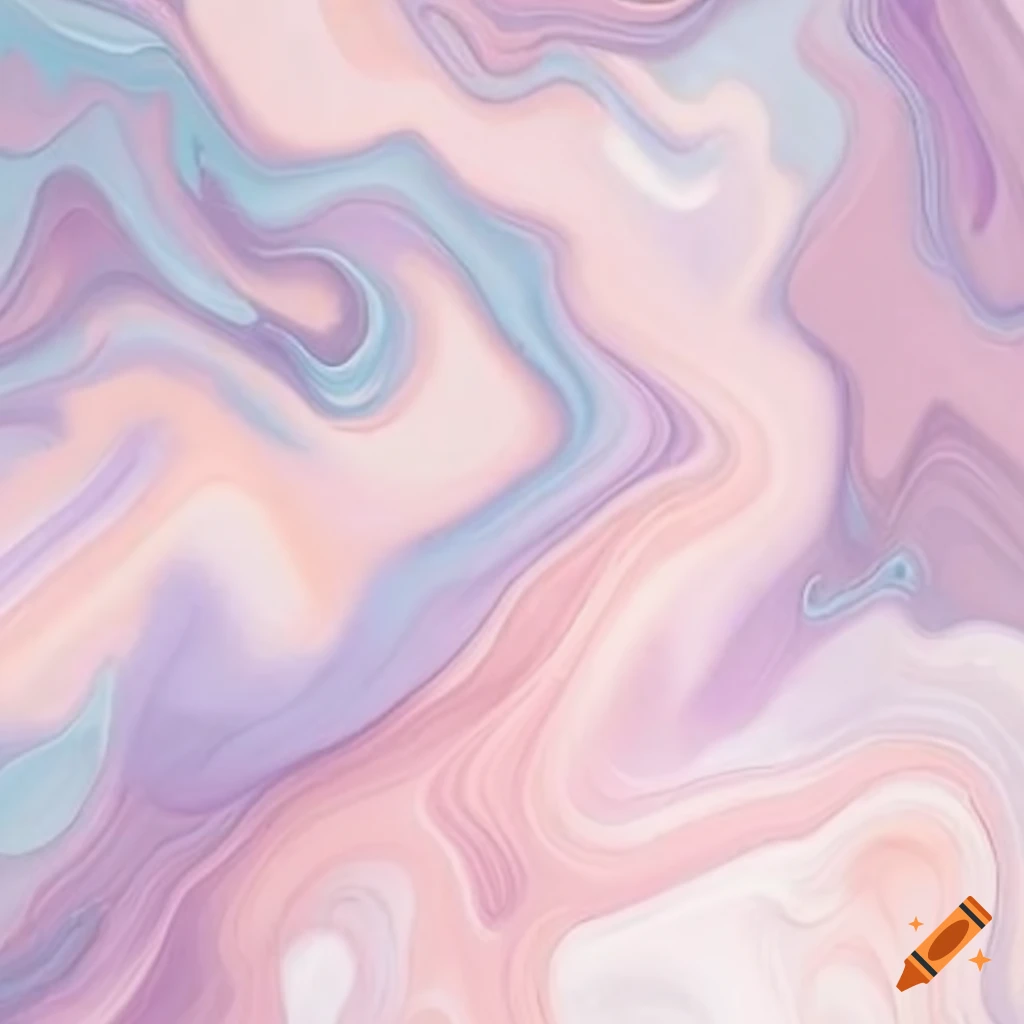 Pastel marble phone wallpaper in pink, blue, lilac, and white on Craiyon