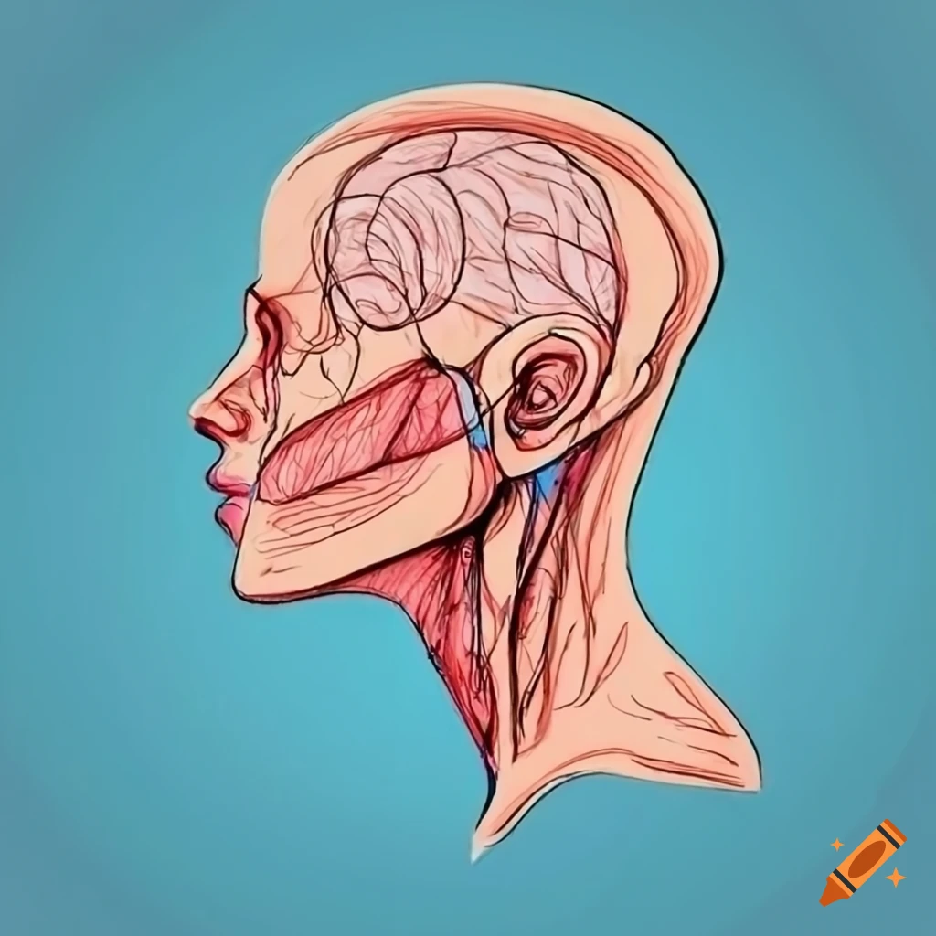 neck anatomy sketch