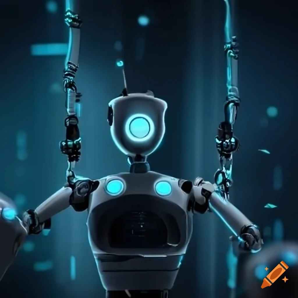 Ai robots on Craiyon