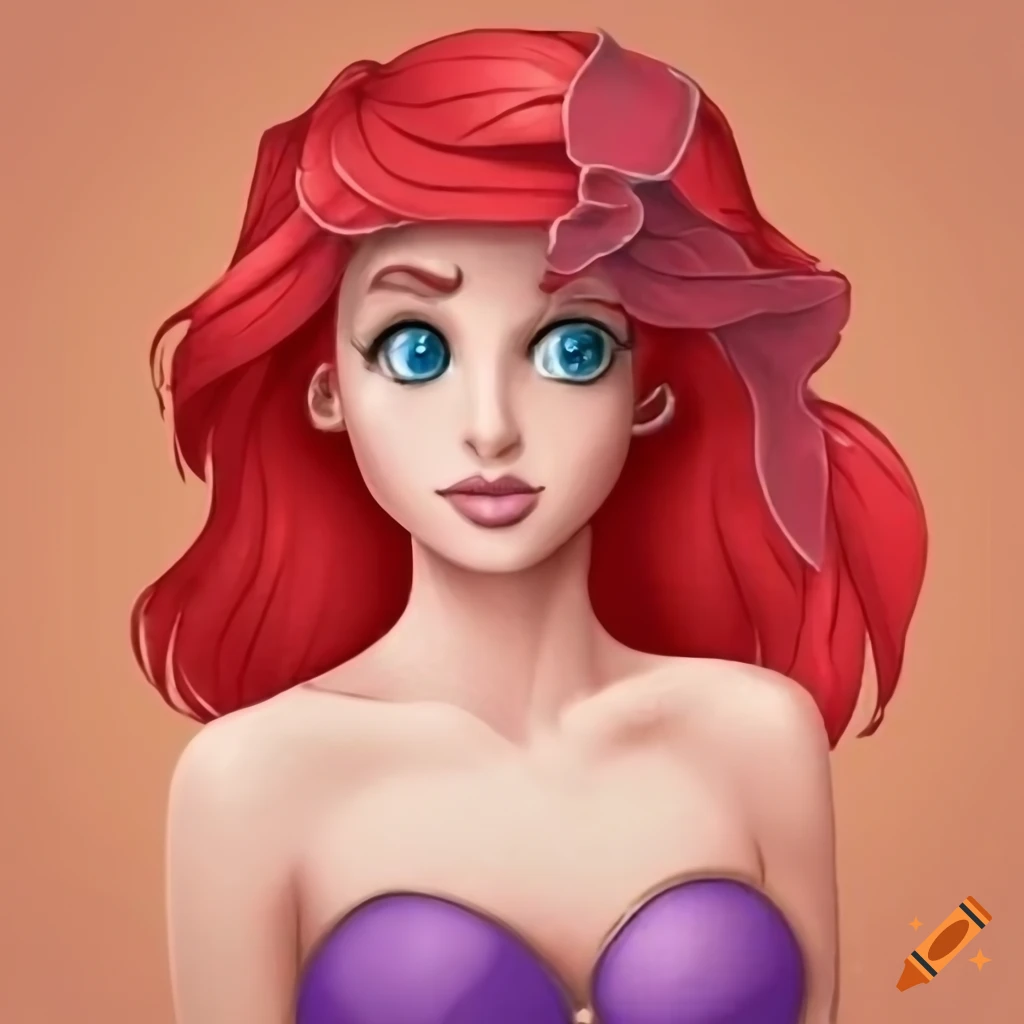 Jaya_Hess: Princess Ariel, very cute