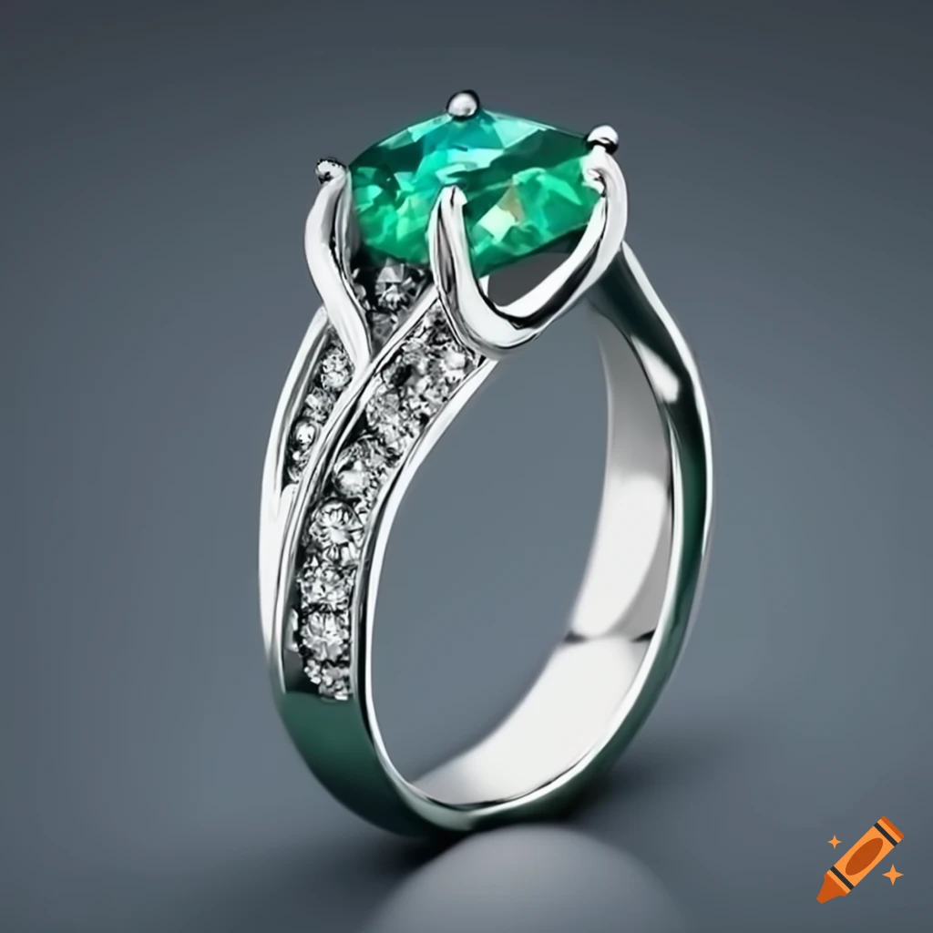 Vintage Art Deco Ring Emerald Diamonds 18k Gold Platinum Unisex Apprai –  Brenda Ginsberg Antique Jewelry
