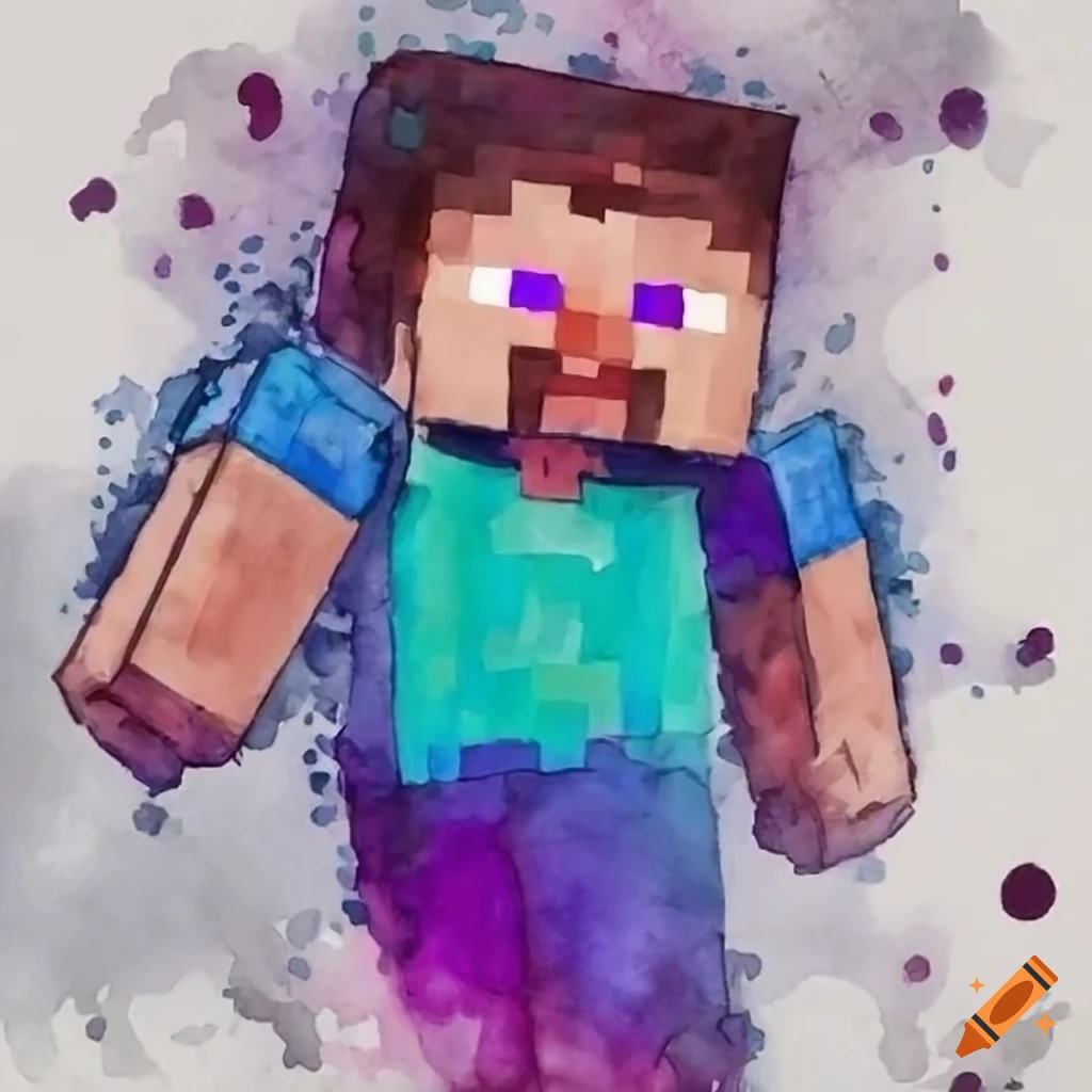 How to Draw Steve From Minecraft - video Dailymotion