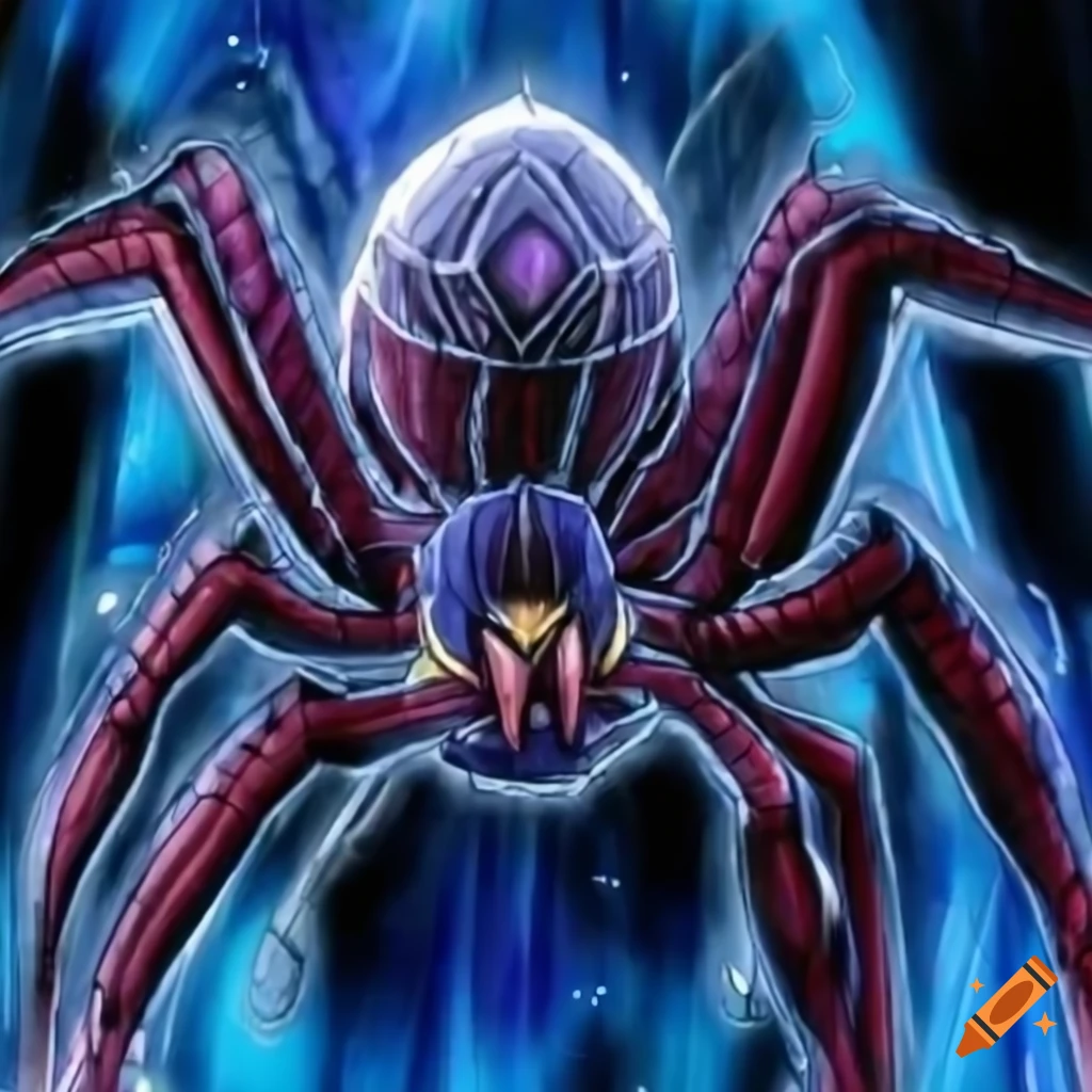 Yugioh card art, basic spider on Craiyon Yugioh card art, basic spider on Craiyon