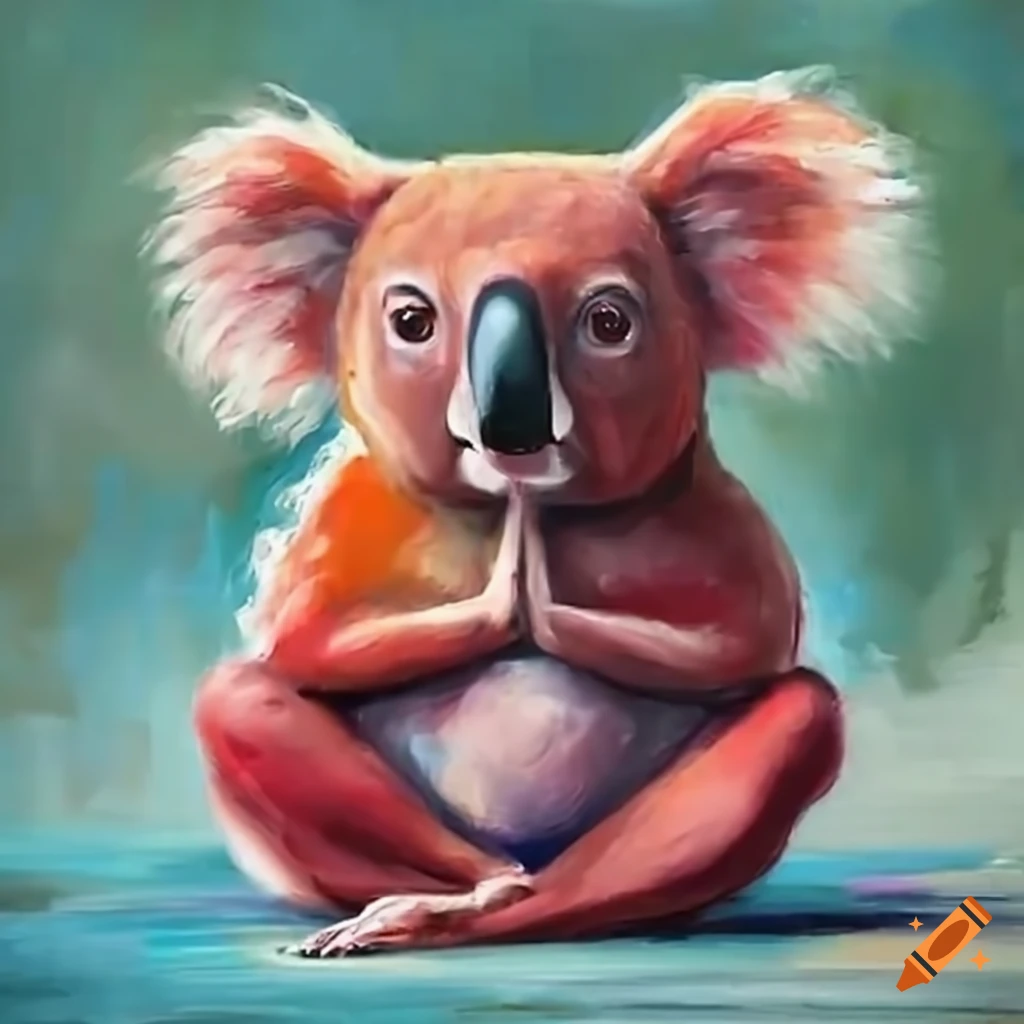 Cute Koala - 3 Yoga