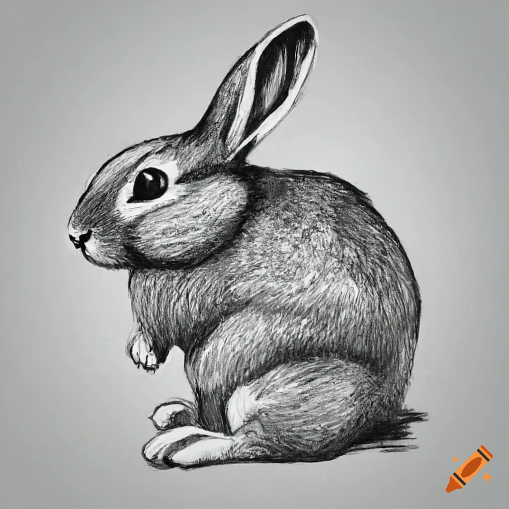 How to Draw a Bunny - An Easy Method for Drawing a Rabbit-nextbuild.com.vn