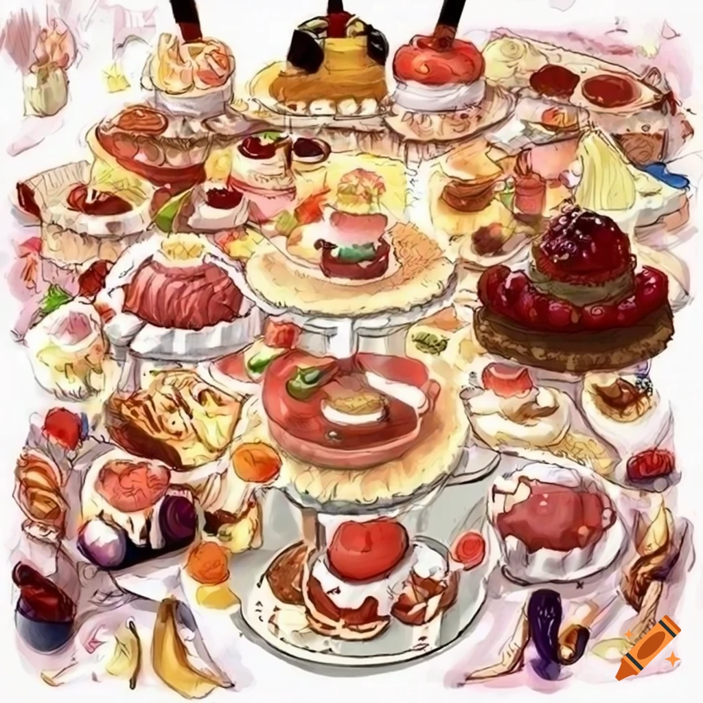Set Cute Sweet Animalshaped Desserts Kawaii Stock Vector (Royalty Free)  2295960811 | Shutterstock