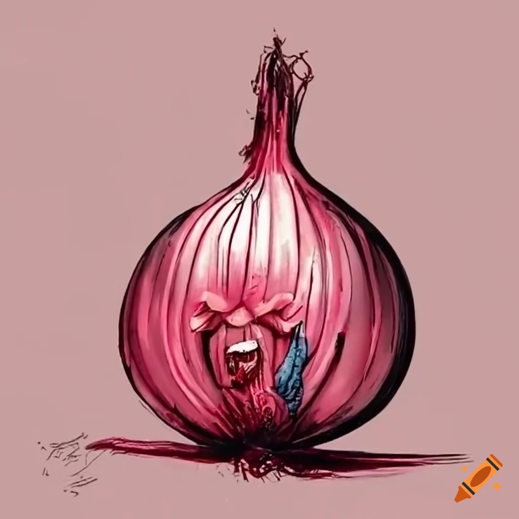 ONIONS. My project in Illustrating Nature: A Creative Exploration course |  Domestika