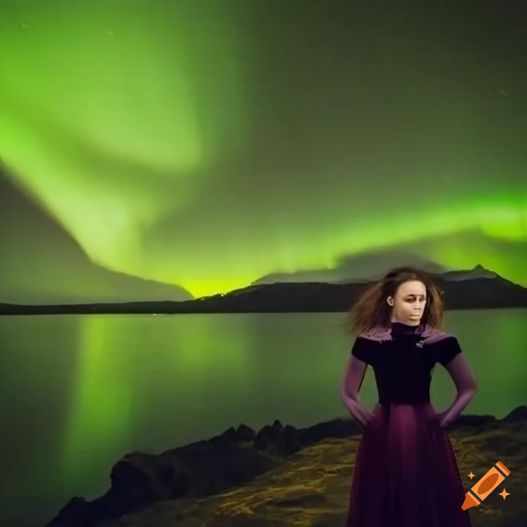 Aurora boreal, islândia on Craiyon