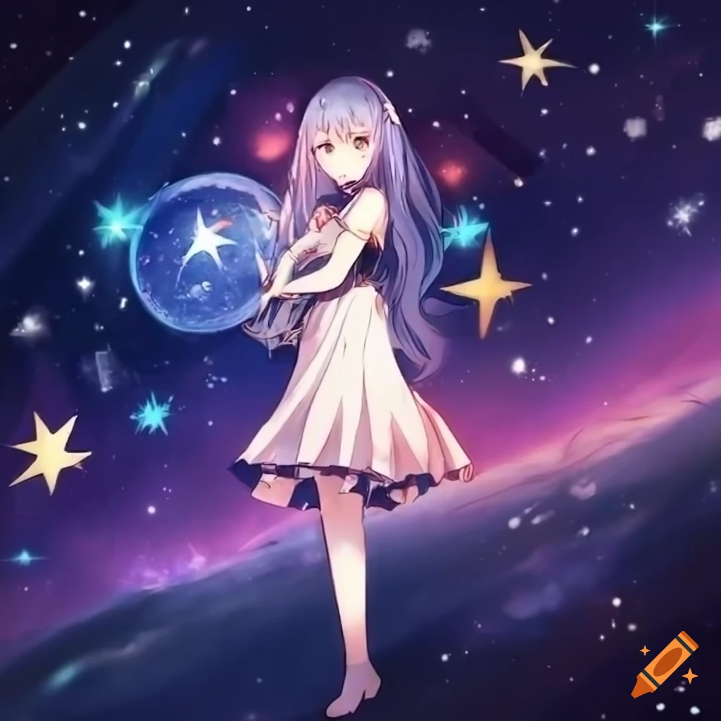 HD anime space girl wallpapers | Peakpx-demhanvico.com.vn