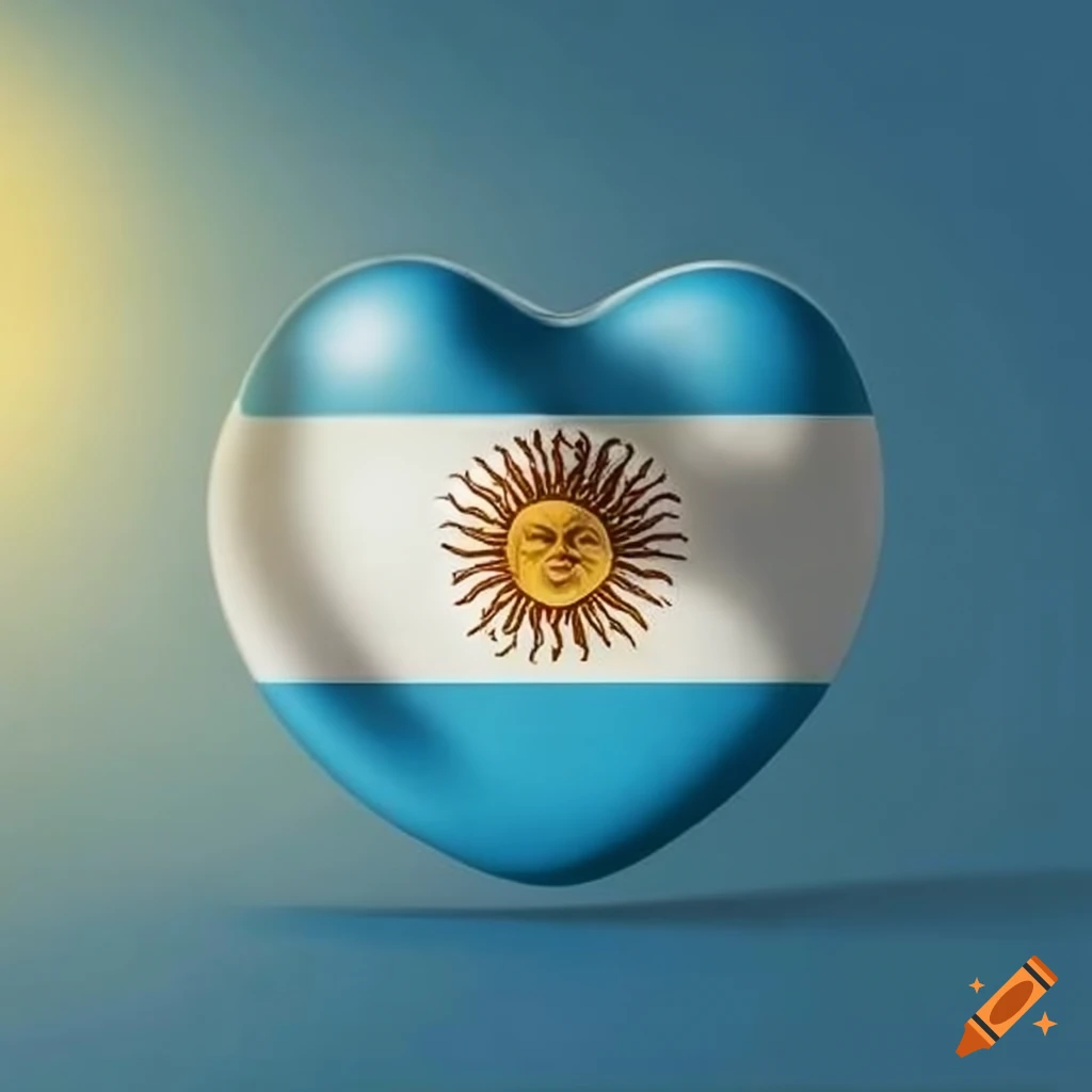Epic flag of argentina on Craiyon