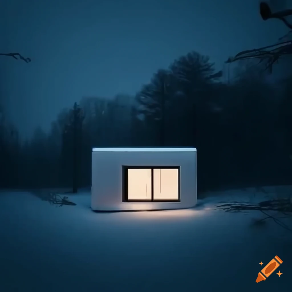 Futuristic minimal house cabin at tokyo, 8k , natural lighting , super ...