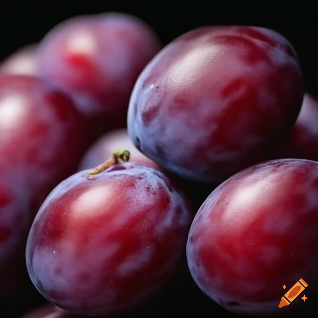 Plums on Craiyon