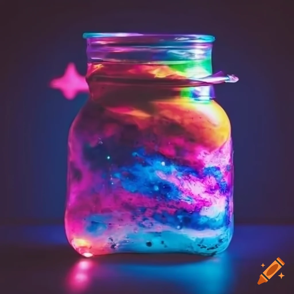 Light Up the Night - Colorful Matches in Glass Jar - Naked Eye Studio