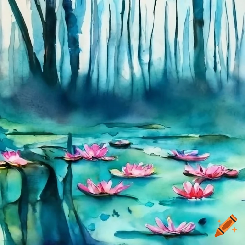 Lily pond, maba studio's signature style