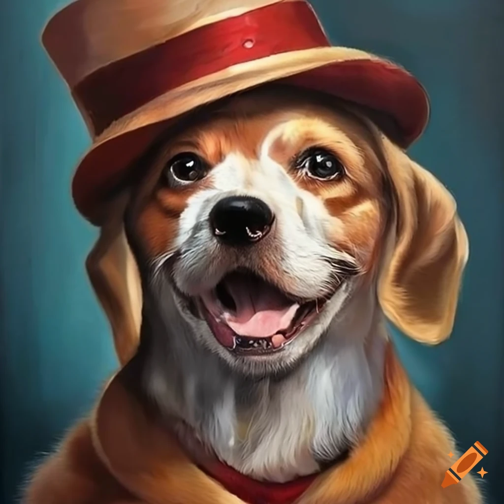 cute dogs in hats
