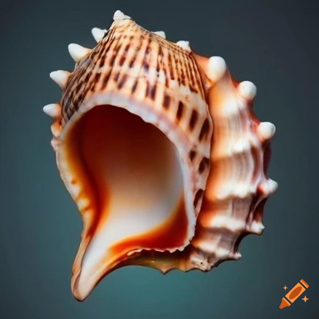 Conch shells on Craiyon