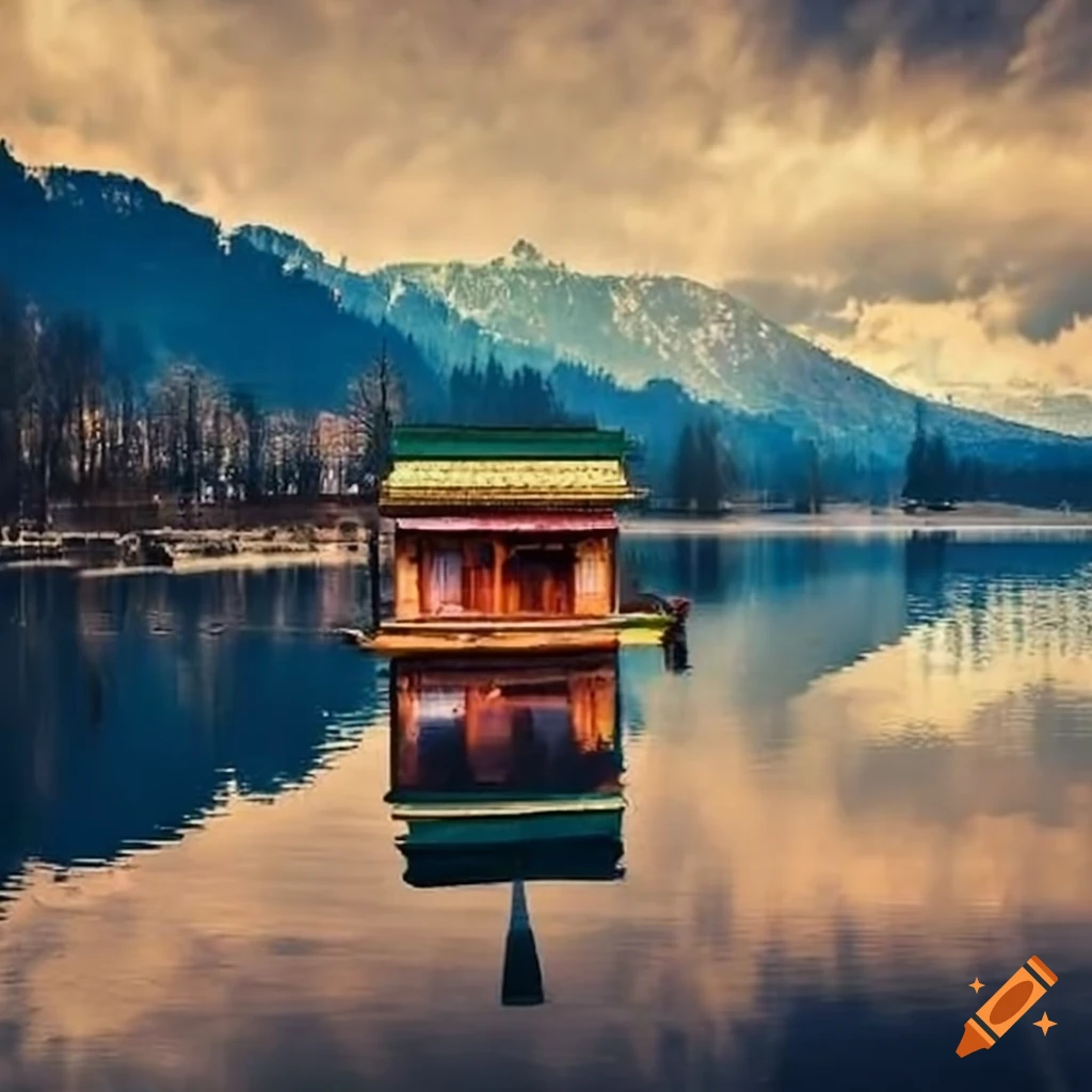 a-floating-post-office-on-dal-lake-in-srinagar-india-on-craiyon