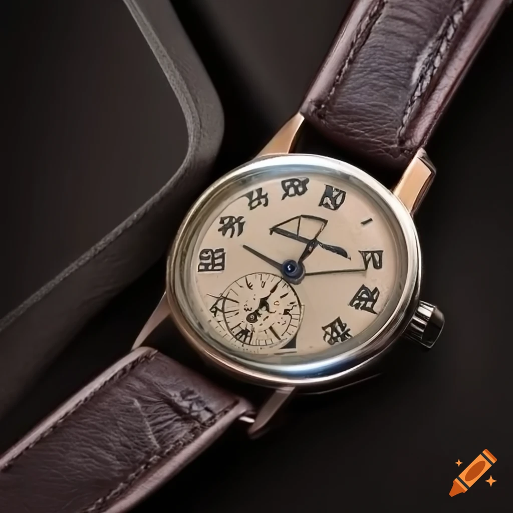 A hand watch on Craiyon