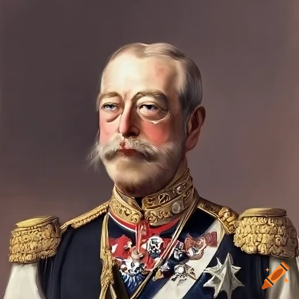 King george v of the united kingdom on Craiyon