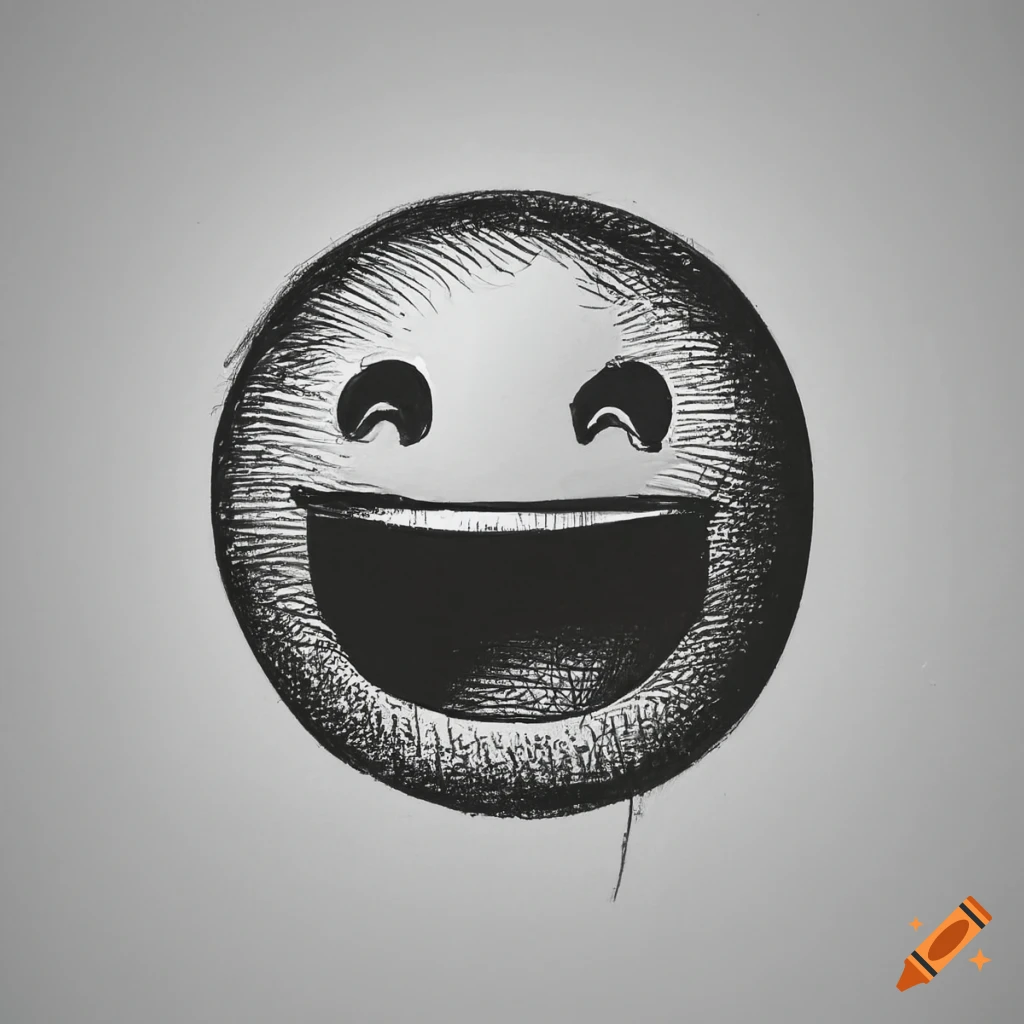 Free: Cheerful, Cute, Emoji, Emoticon, Happy, Pleased, Smile - Smiley Face  Sketch Png - nohat.cc