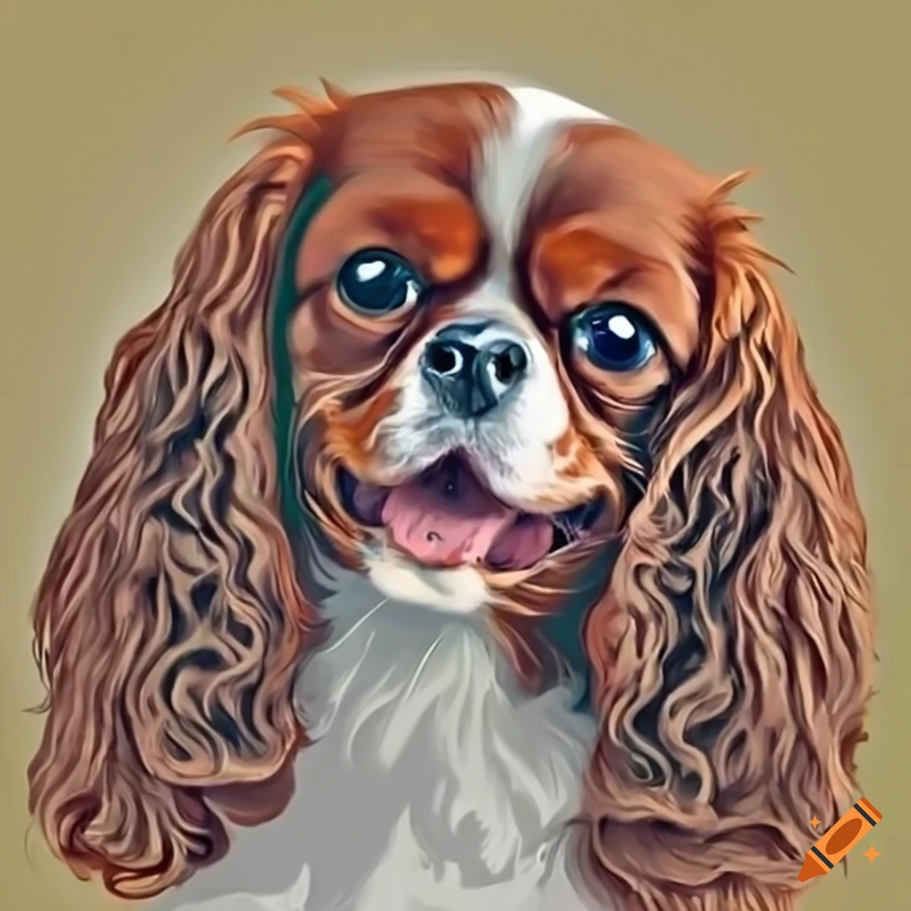 Funny cavalier king charles