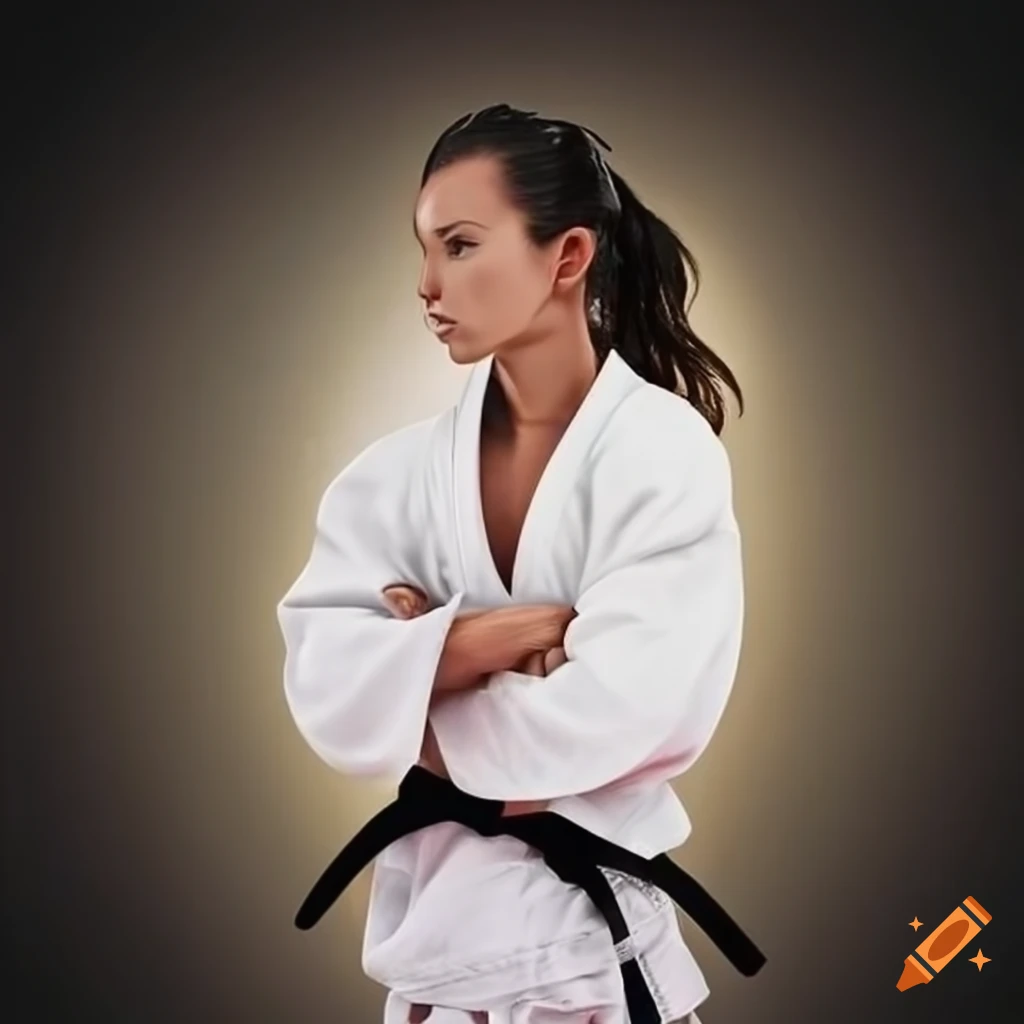 Judo woman on Craiyon